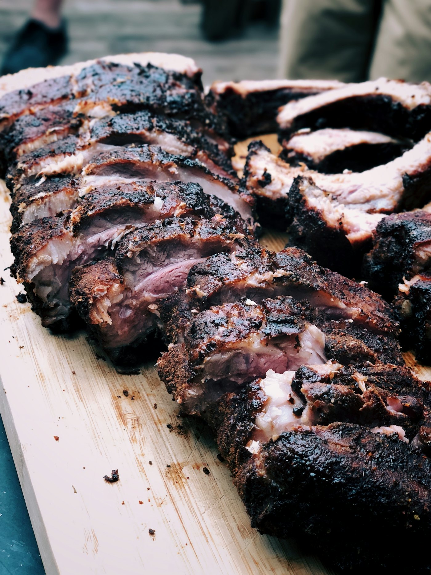 Illustrative photo of smoked ribs