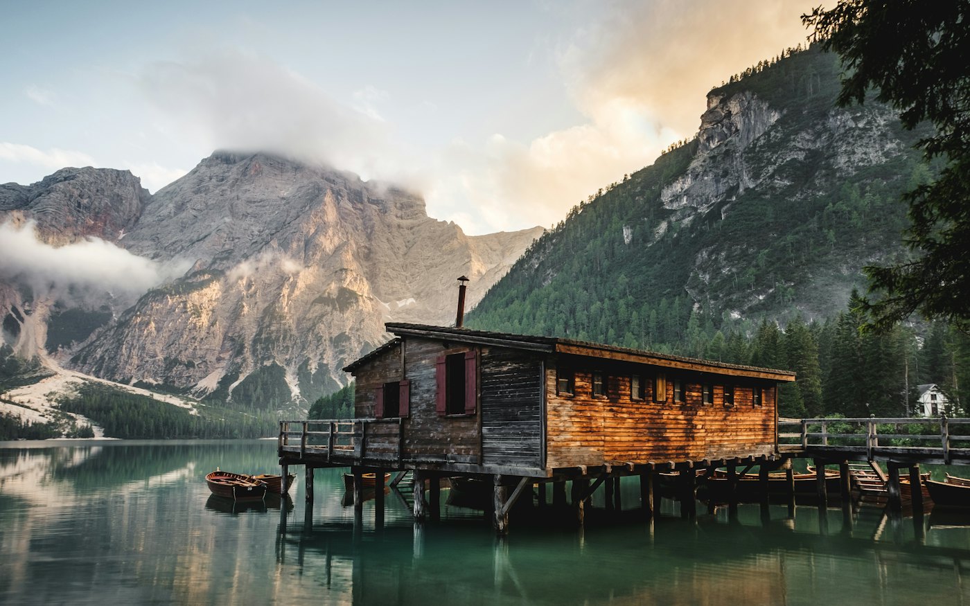 Illustrative photo of a city park by the water