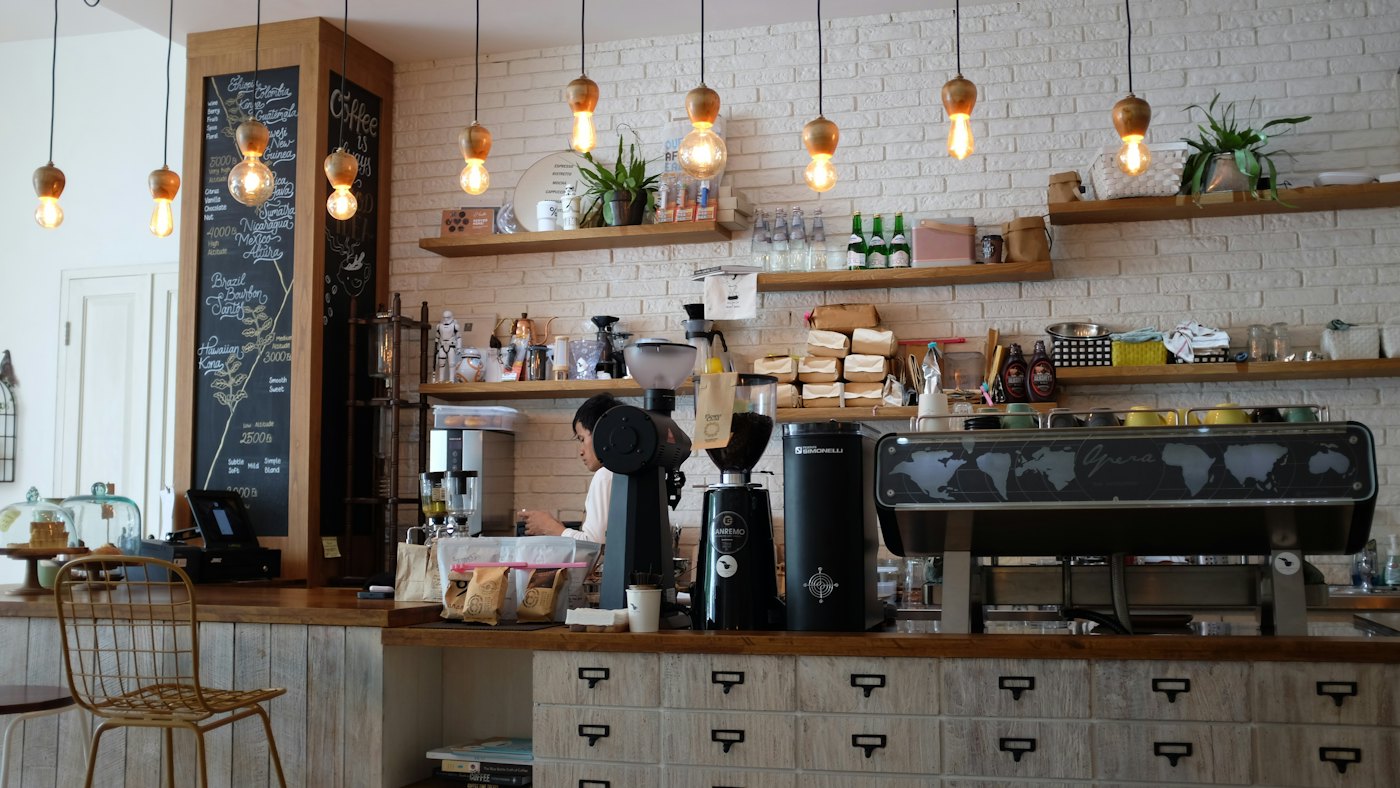 Illustrative photo of a neighborhood cafe