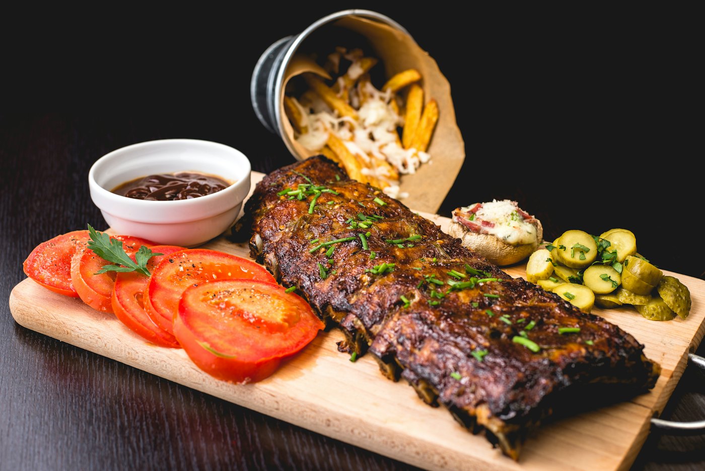 Illustrative photo of sliced brisket