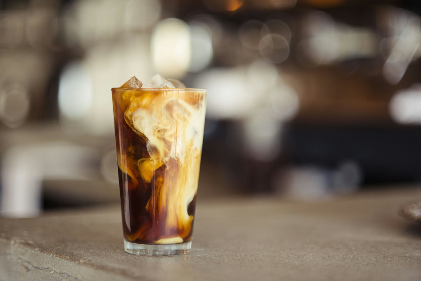 Illustrative photo of an iced coffee